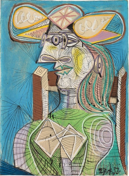 Pablo Picasso, Seated Woman (Dora), 1938