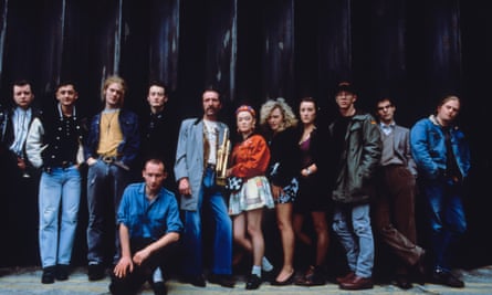 The cast of The Commitments.