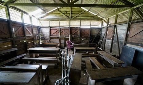An abandoned school in anglophone Cameroon.