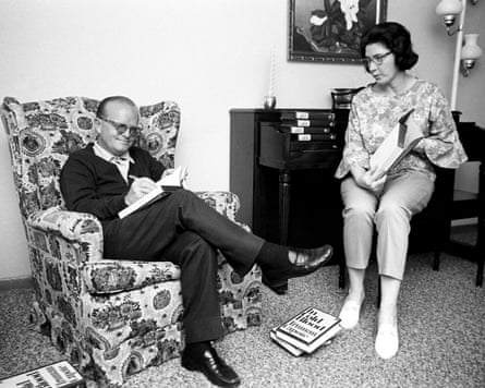 Lee with Truman Capote in 1966.