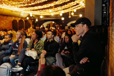 John McAvoy at the Alpine Run Project launch event.