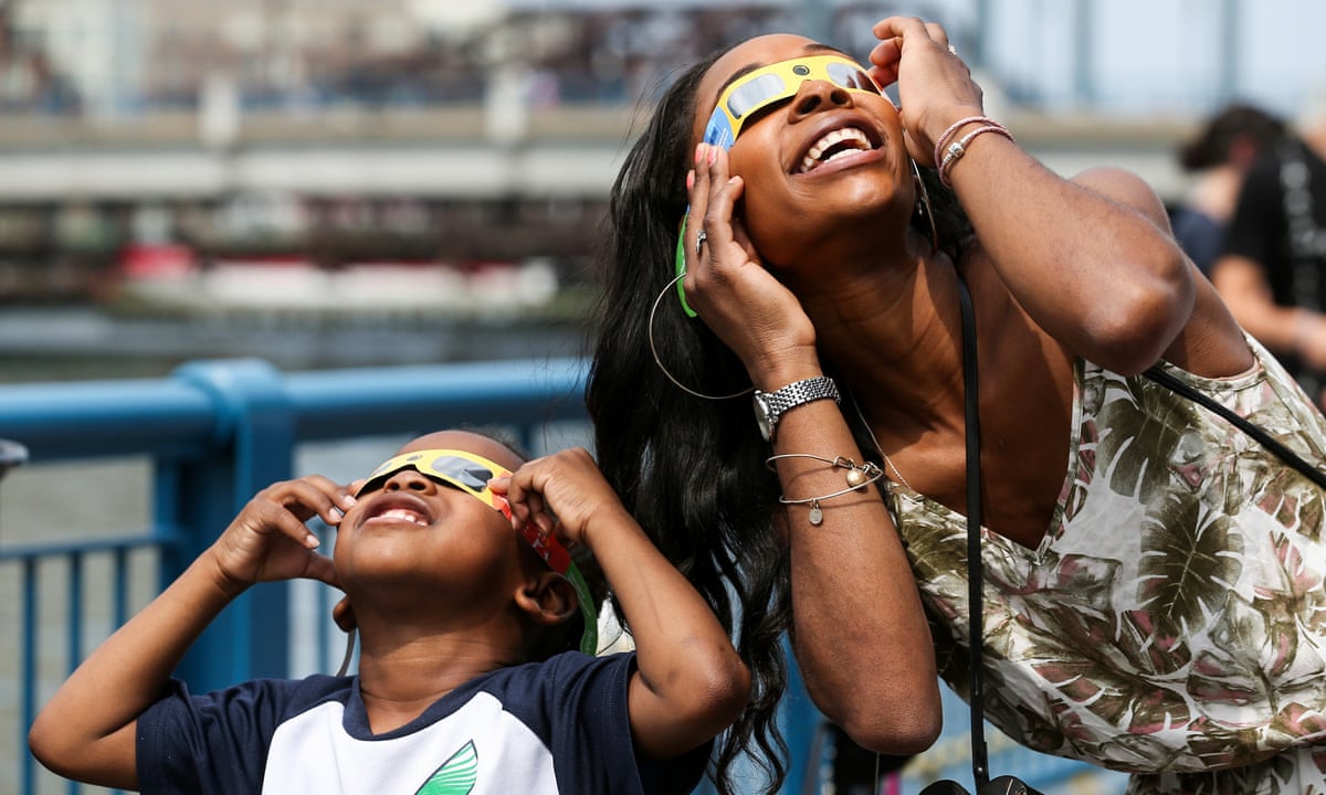 Our three-year-old can't get enough': US families traveling to see the eclipse | Solar eclipses | The Guardian