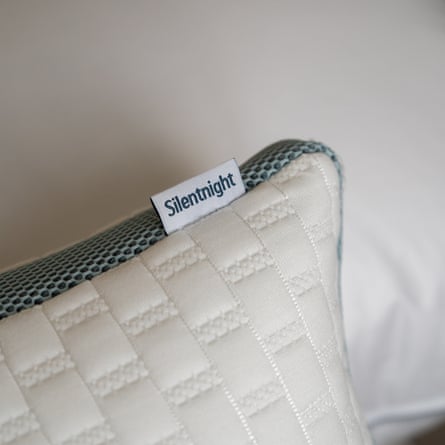 Silentnight detail label