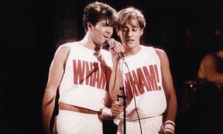 George Michael and Andrew Ridgely, AKA Wham!