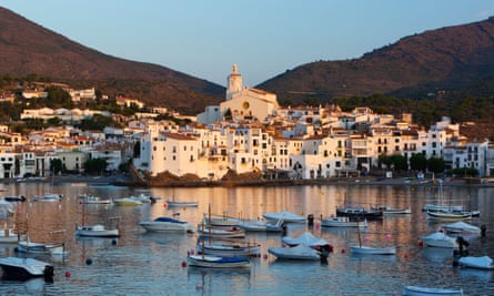 Harbour and town of Cadaqués.