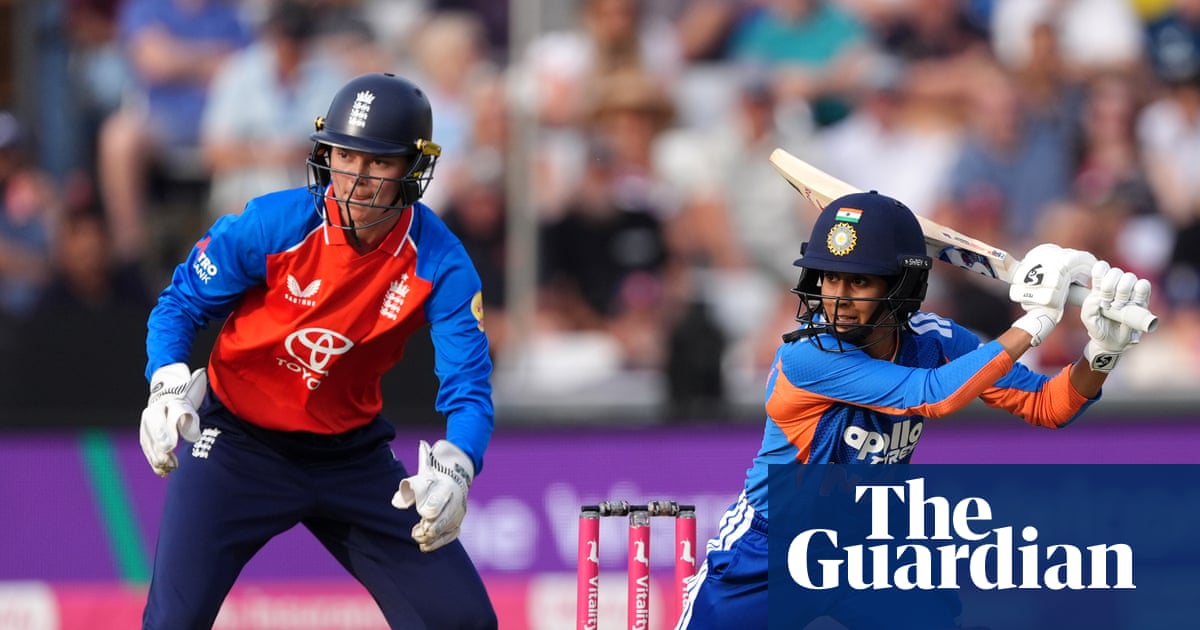India’s Bhatia and Rodrigues overpower England to set up victory in first T20 international