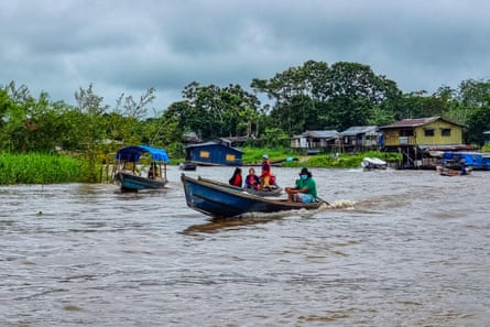 Boat tour on the Amazon, Leticia, Colombia