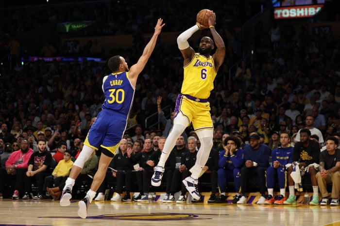 The epic LeBron James-Steph Curry rivalry delivered once again. Enjoy them while you can | NBA | The Guardian