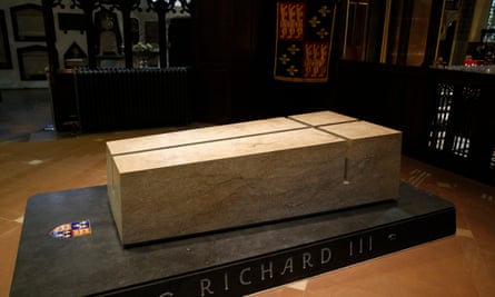 Richard III’s tomb.