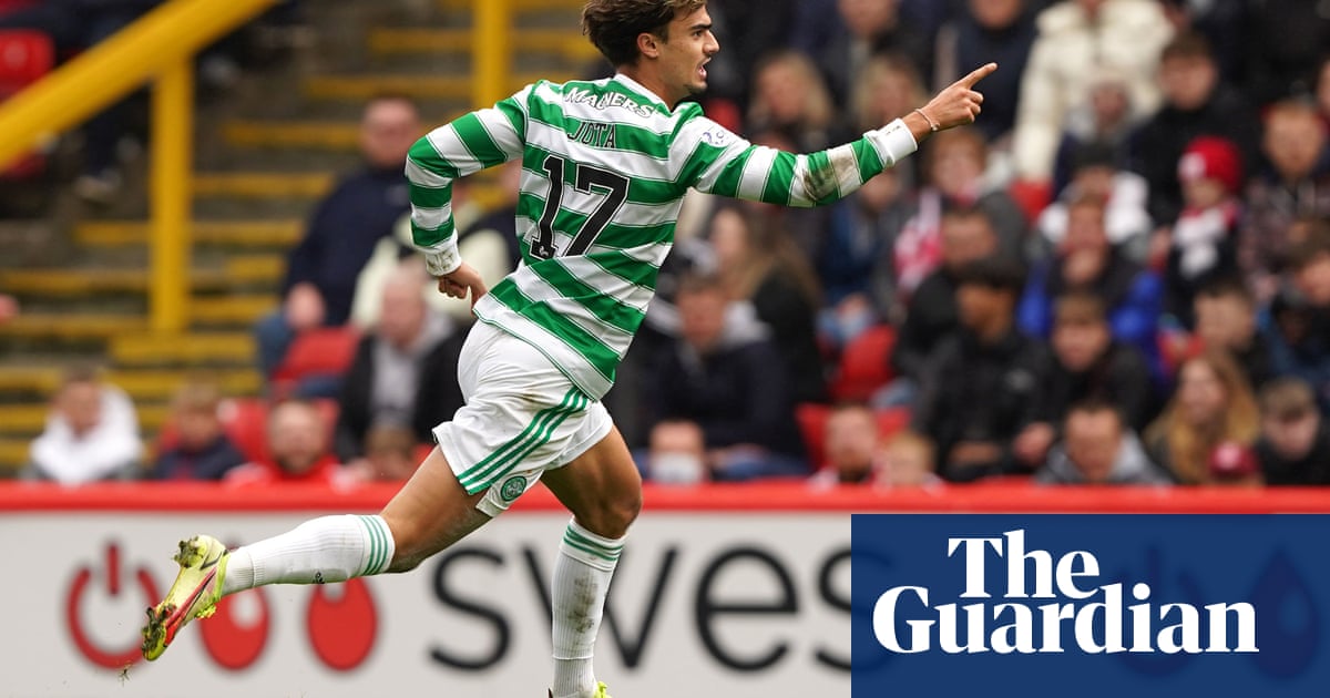Jota ends Celtic’s long wait for away victory with winner against Aberdeen