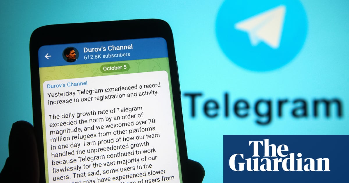 Telegram says it added 70m new users during Facebook outage