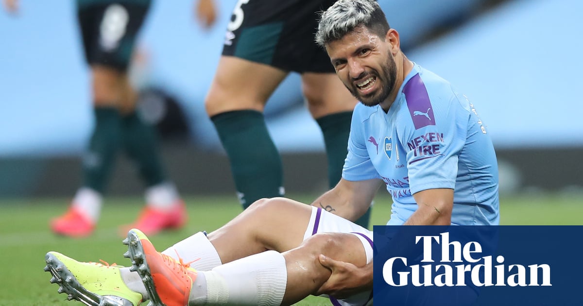 Manchester Citys Sergio Agüero hopeful injury will not end his season