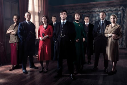 The Season 3 cast of Peaky Blinders.