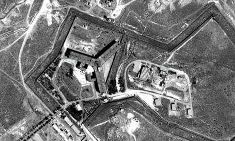 An Amnesty reconstruction of Saydnaya prison in Syria.