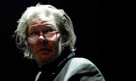 Glenn Branca performs on stage during the Villette Sonique Festival at the Grande Halle on 28 May 2011 in Paris, France.