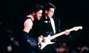 Wham!’s final concert at Wembley Stadium in 1986.