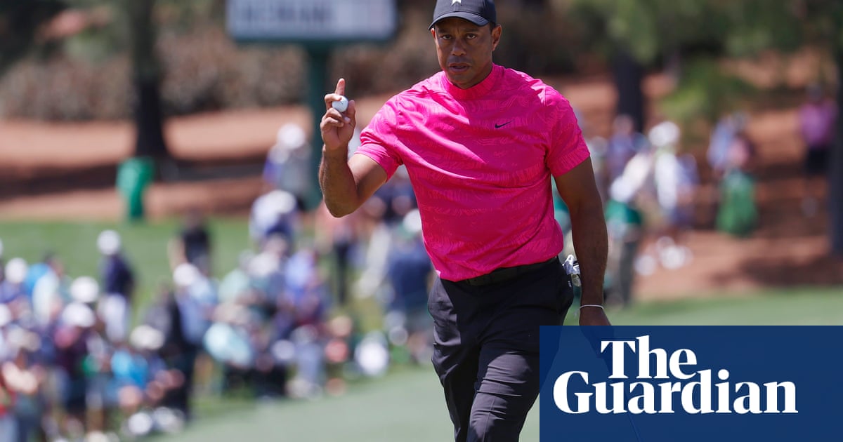 Tiger Woods says he is ‘right where I need to be’ after Masters first round