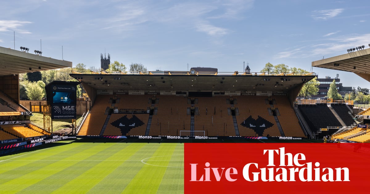 Wolves v Tottenham, West Ham v Everton, and more: football clockwatch – live