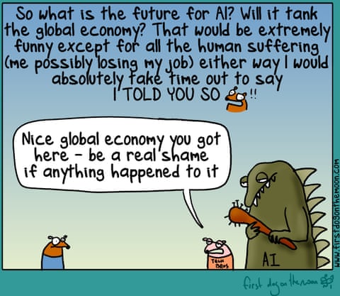 AI Workslop First Dog on the Moon, panel 7