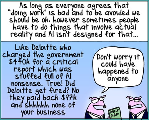 AI Workslop First Dog on the Moon, panel 3