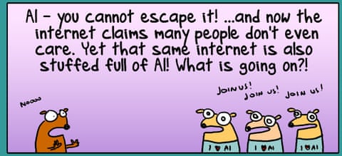 AI Workslop First Dog on the Moon, panel 1