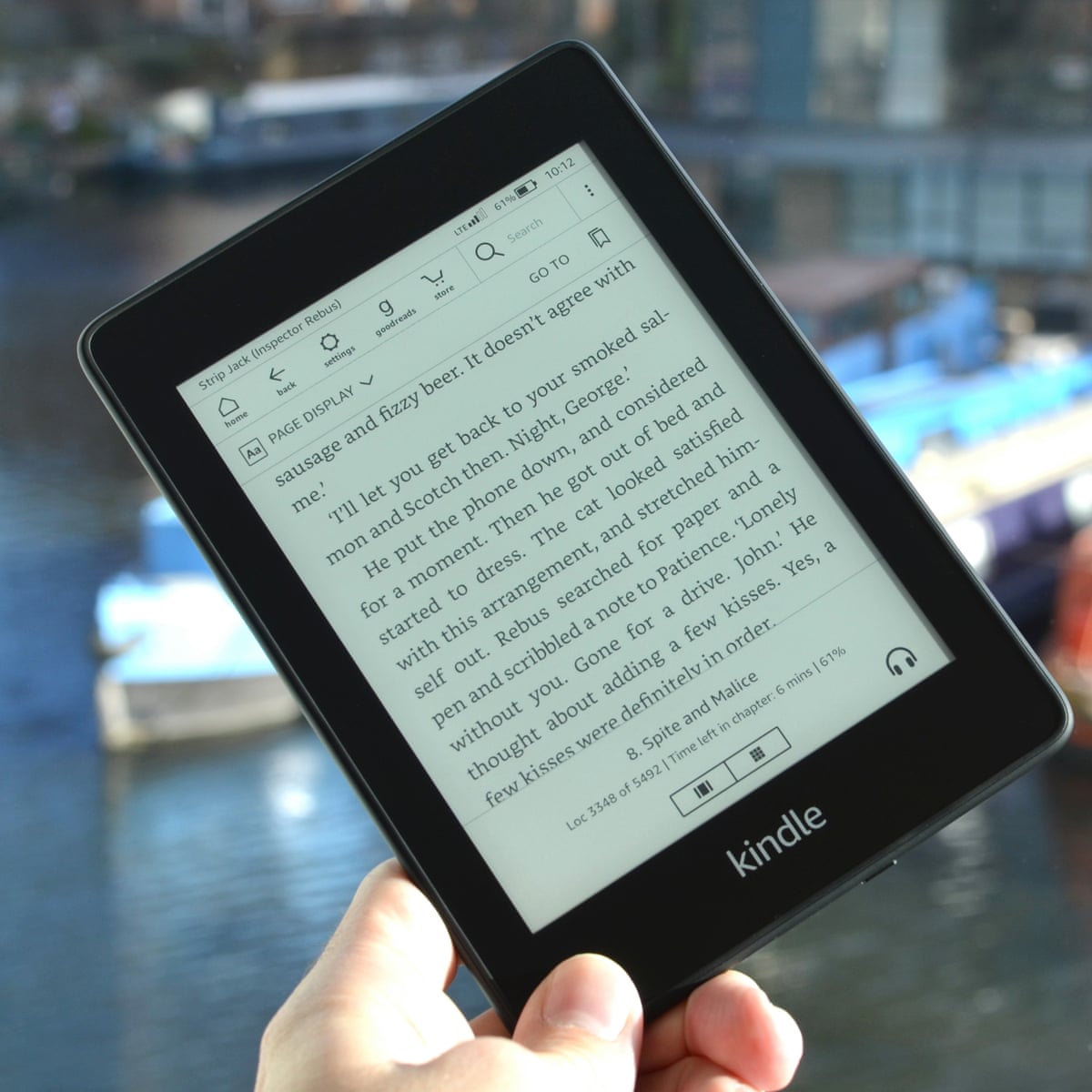 Kindle Paperwhite 2018 review: the new standard, Kindle