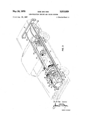 This 1970 patent, assigned to Esso (now ExxonMobil), is a design for a low-polluting engine system.