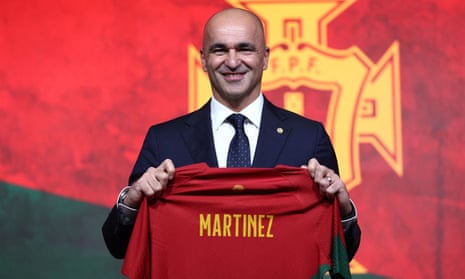 Roberto Martínez is presented as Portugal’s manager on Monday