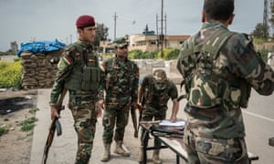 Kurdish peshmerga military units