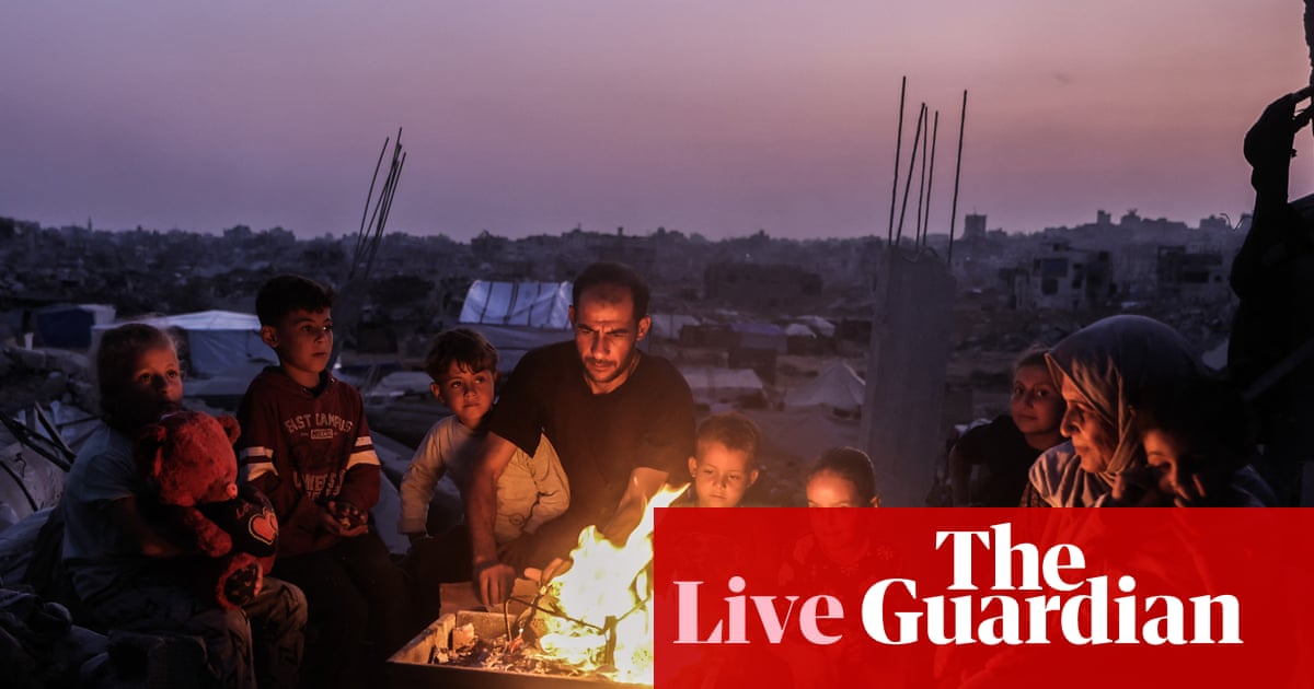 Trump Gaza plan: UN security council to vote on resolution to set up international stabilisation force – live