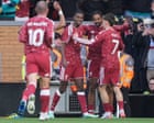 Isak applies finishing touch as Liverpool bring Brighton’s winning run to an end