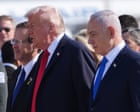 Israeli hostage release: all living captives now freed, says Hamas, as Trump due to address Knesset – latest updates
