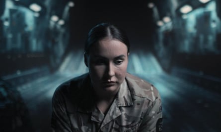 Rebecca, one of the military personnel interviewed in the documentary.