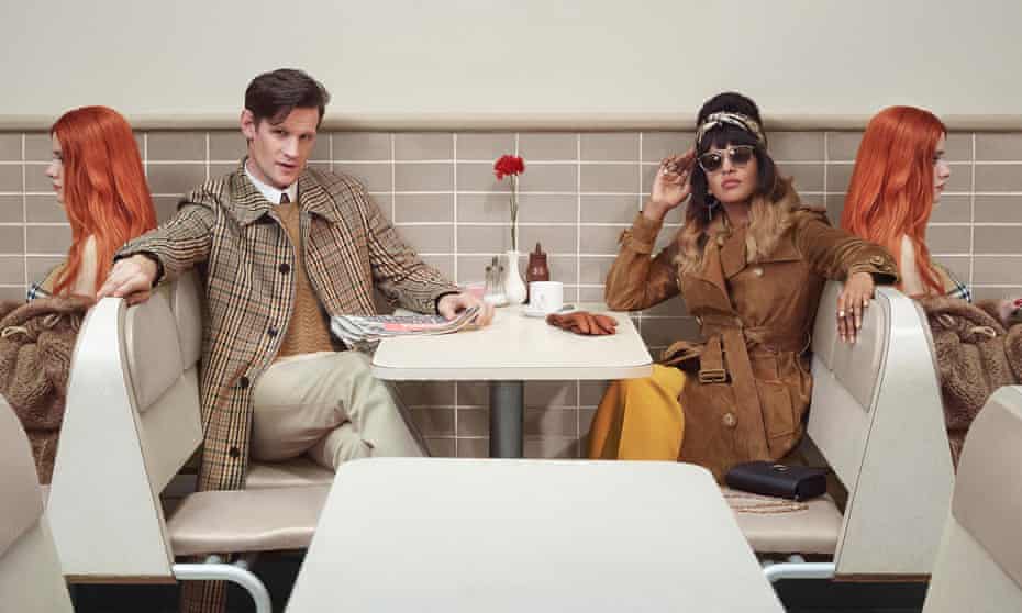 Matt Smith and MIA feature in Burberry’s Christmas campaign.