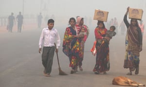 The air pollution is causing ‘asthma-like symptoms’ among Delhi’s residents.