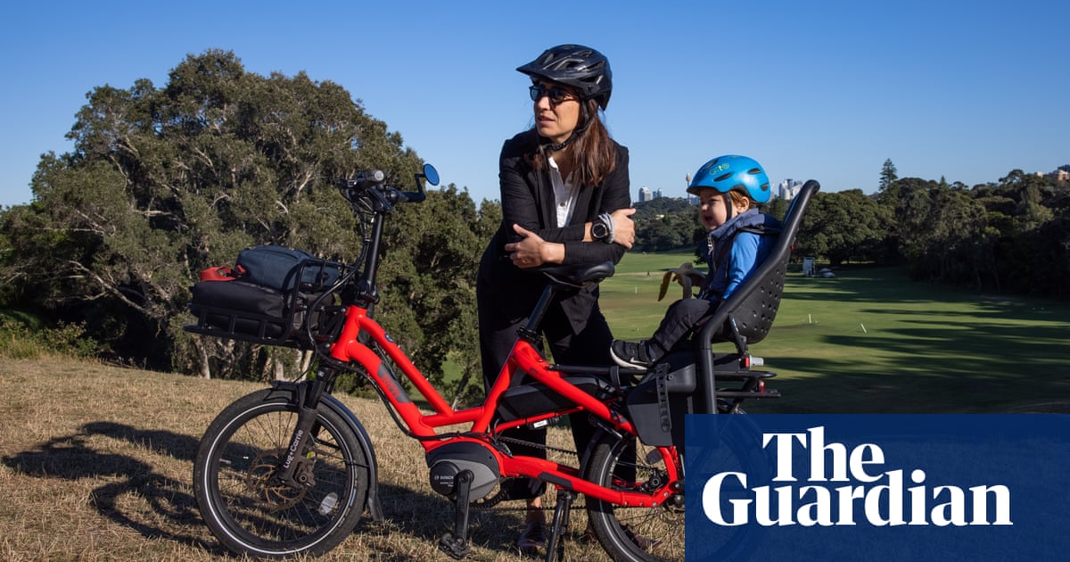 ‘They pay for themselves’: why more Australian families are ditching cars for e-bikes