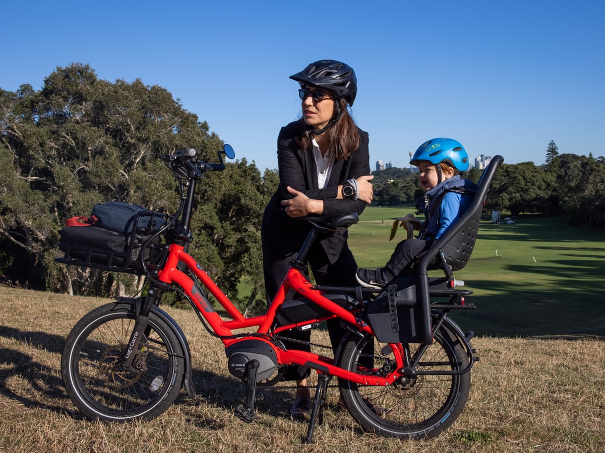 They pay for themselves': why more Australian families are ditching cars for e-bikes | Transport | The Guardian