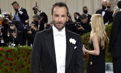 Tom Ford poses for a photograph at the Metropolitan Museum of Art