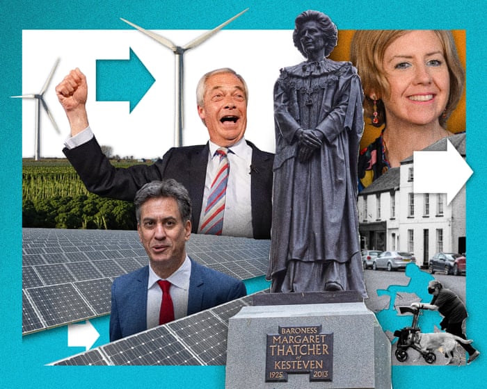 ‘An enormous scar’: the battle over solar farms and pylons as Reform UK takes aim at net zero