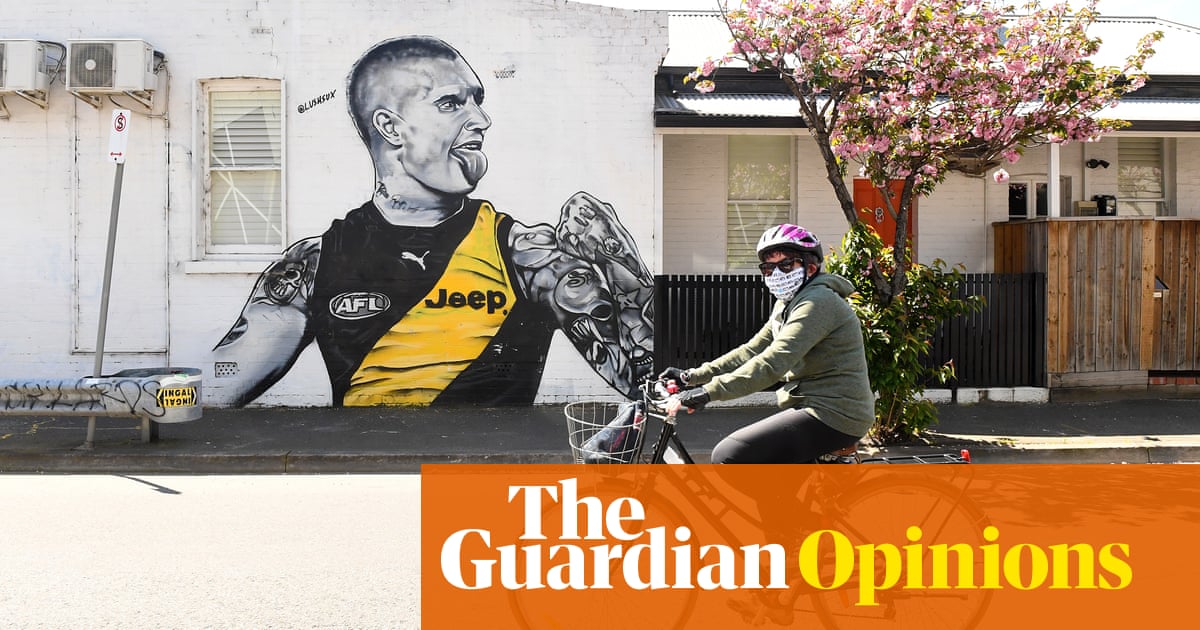 Prowling our living rooms: the reality of AFL grand final day in locked-down Melbourne | Jonathan Horn