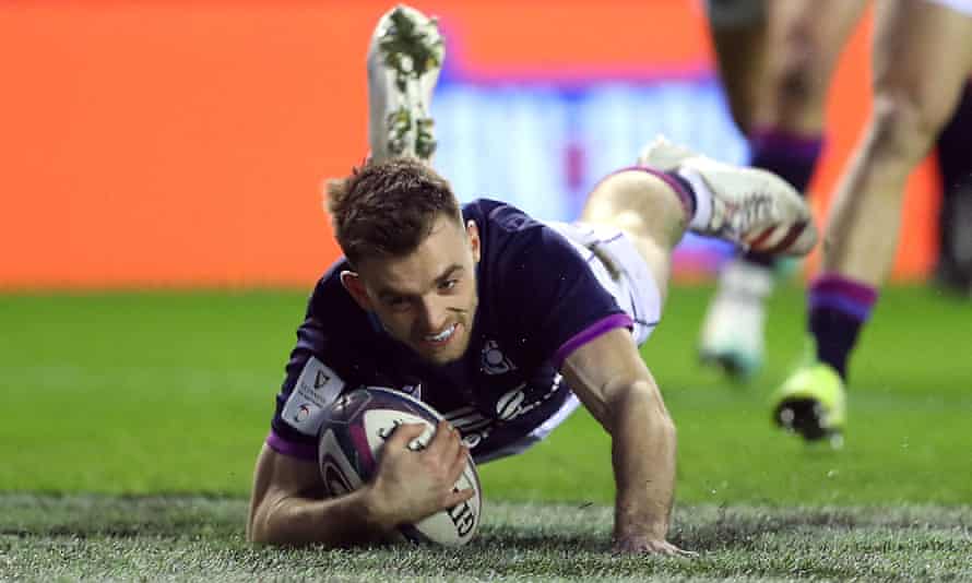 Ben White marks his debut with a try.
