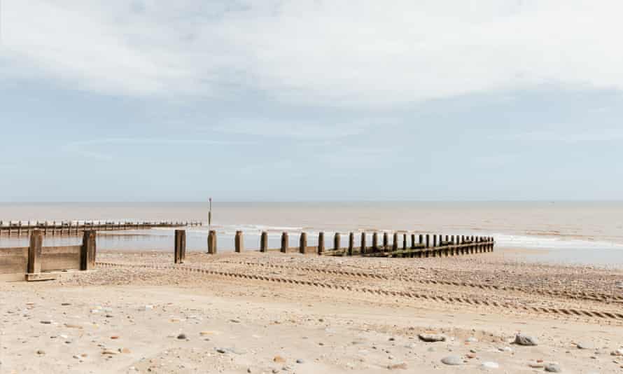 Pantai di Hornsey, Yorkshire.