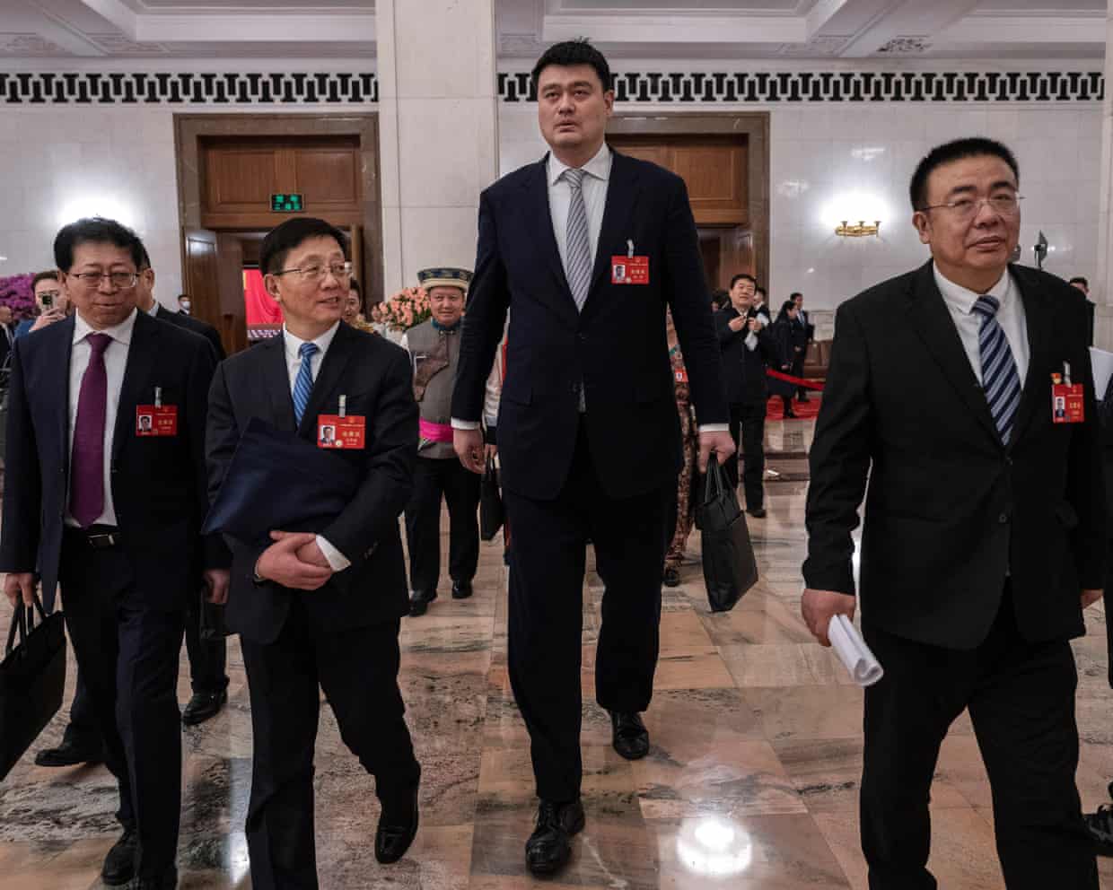 Why does Yao Ming, the 7ft 6in ex-basketballer, attend China’s Two Sessions meetings?