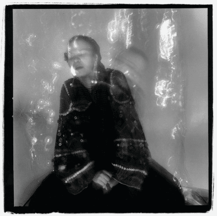a women sitting down
