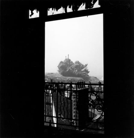 Fall of the Citadel, Aerial bombardment, St-Malo, France 1944 by Lee Miller.