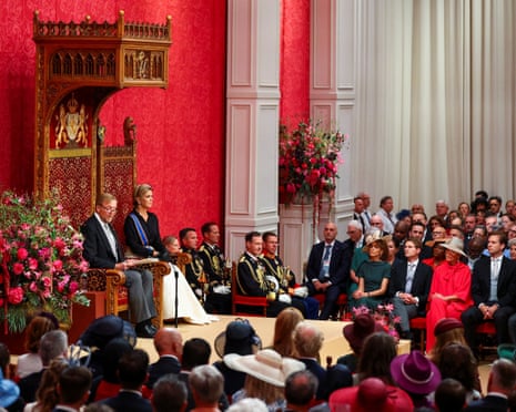 Dutch King Willem-Alexander holds an annual speech to present next year's government budget in The Hague, the Netherlands.