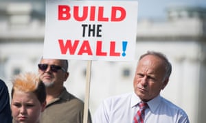Steve King attends a rally to highlight crimes committed by undocumented immigrants, in September.