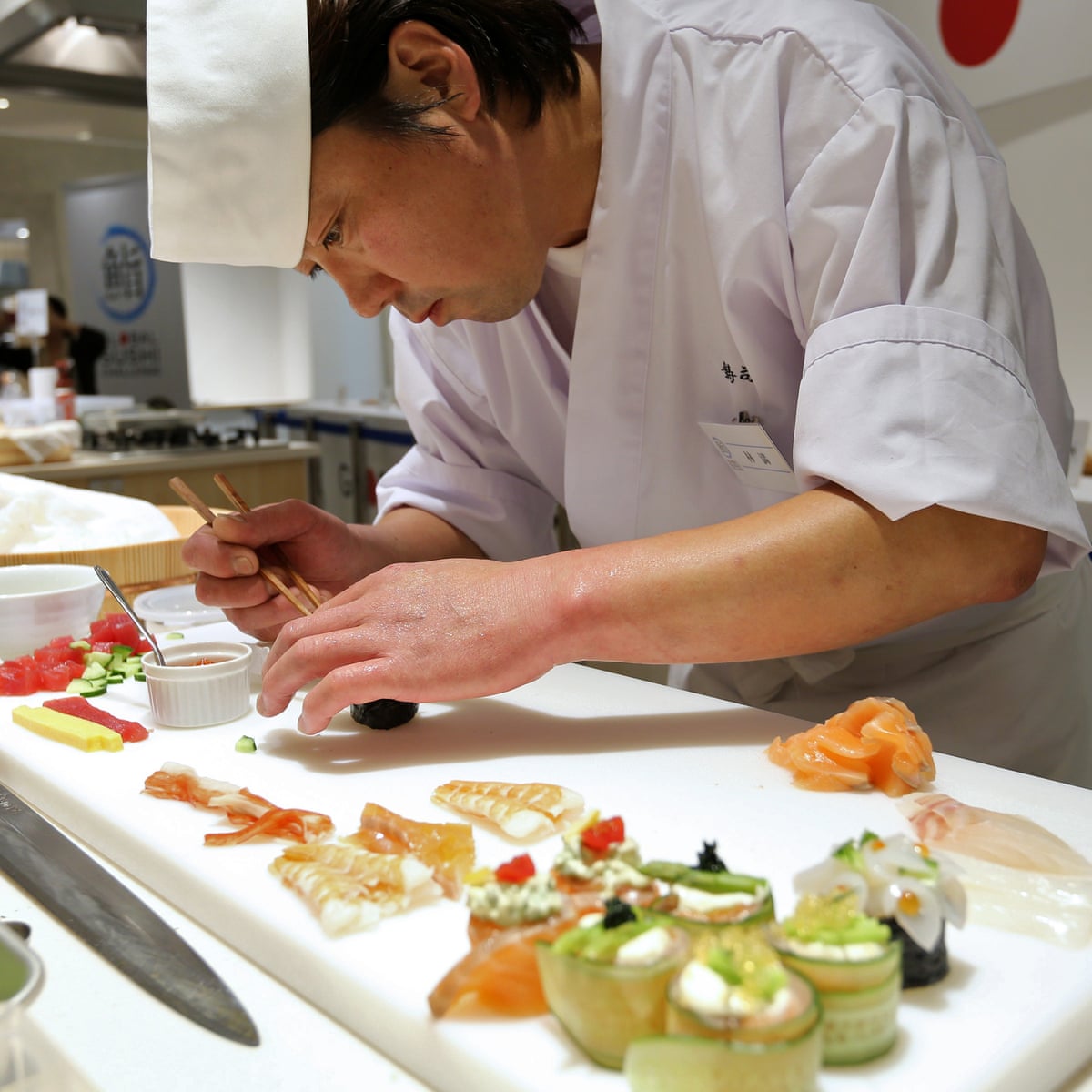 No cream cheese, chatting or gloves: inside the Global Sushi Challenge, Japanese food and drink