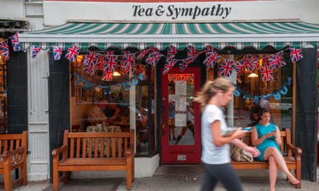 British restaurant Tea &amp; Sympathy on Greenwich Avenue in New York.