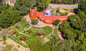 The Flintstone house in Hillsborough, California.